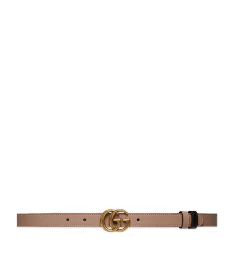 gucci belt womens reversible|gg marmont reversible thin belt.